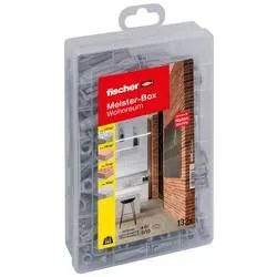 Fischer 41648 Meister-Box SX Dübel-Sortimentsbox 132 Teile