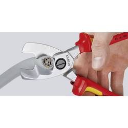 Knipex 95 16 200 VDE-Kabelschere Geeignet für (Abisoliertechnik) Alu- und Kupferkabel, ein- und mehrdrähtig 20 mm 70 mm²