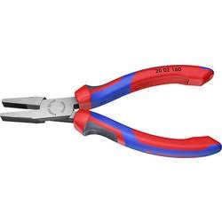 Knipex 20 02 160 Werkstatt Flachzange Gerade Chrom-Vanadium Elektrostahl 160 mm