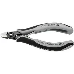 Knipex 79 12 125 ESD ESD Seitenschneider mit Facette 125 mm