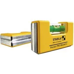Stabila POCKET PRO MAGNETIC 17768 Mini-Wasserwaage 7 cm 1 mm/m