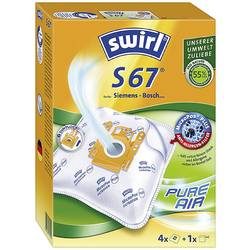Swirl, Swirl Staubsaugerbeutel S 67 AirSpace® Orange, Weiß 4 Stück