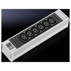 Rittal 7856.080 19 Zoll Netzwerkschrank-Steckdosenleiste Kaltgeräte-Steckdose C13 10A Mehrfarbig