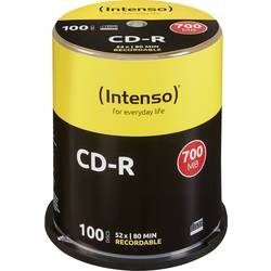 Intenso, INTENSO CD-R Cake Box 80MIN/700MB 1001126 52X 100 PCS