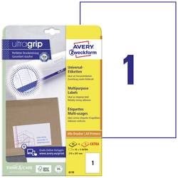 ZWECKFORM, Zweckform 6119Z Etiketten 210X297Mm ILK -