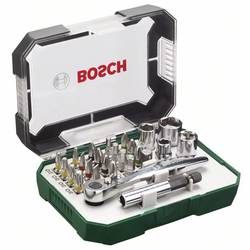Bosch Accessories Promoline 2607017322 Bit-Set 26teilig Schlitz, Kreuzschlitz Phillips, Kreuzschlitz Pozidriv,