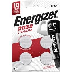Energizer, ENERGIZER Knopfzelle E300830104 CR2032, 4 St&uuml;ck