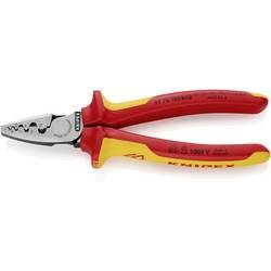 Knipex 97 78 180 Crimpzange Aderendhülsen 0.25 bis 16 mm²