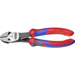 Knipex TwinForce 73 72 180 F Werkstatt Kraft-Seitenschneider mit Facette 180 mm
