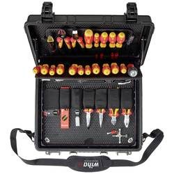 Wiha 40523 Elektriker, Handwerker, Lehrlinge, Profi, VDE Werkzeugkoffer bestückt 81teilig (L x B x H) 510 x 420 x 220