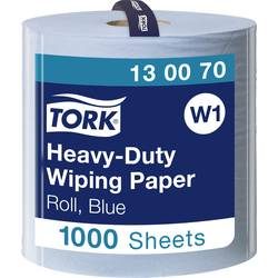 Tork, Tork Wischtuchrolle 1000 Blatt 2-lagig W1 Blau