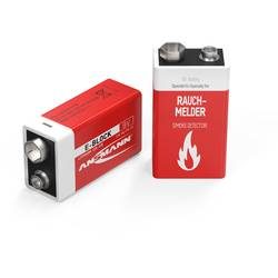 Ansmann E-Block 9 V Block-Batterie Lithium 1100 mAh 9 V 1 St.