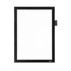 DURABLE, DURABLE Duraframe Note A4 499301 selbstklebend, schwarz