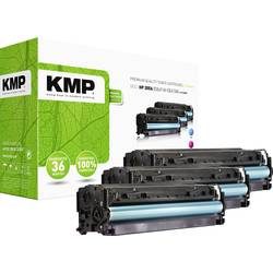 KMP, Kompatible KMP HP 305A Tonerkartusche CF370AM Cyan, Magenta, Gelb Multipack 3 Stück