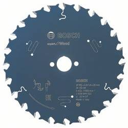 Bosch Accessories Expert for Wood 2608644022 Kreissägeblatt 165 x 20 x 1.6 mm Zähneanzahl: 24 1 St.