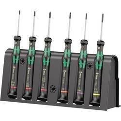 Wera, Elektronik- u. Feinmechanik Schraubendreher-Set 6teilig Wera 2050/6 Schlitz, Kreuzschlitz Phillips, TORX Plus,