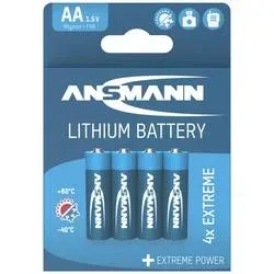 Ansmann Extreme Mignon (AA)-Batterie Lithium 2850 mAh 1.5 V 4 St.