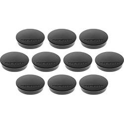 magnetoplan, MAGNETOPLAN Magnet Discofix Standard 30mm 1664212 schwarz, ca. 0.7 kg 10 Stk.