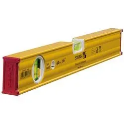 Wasserwaage 80 AS 40cm Alu.gelb ± 0,5 mm/m STABILA