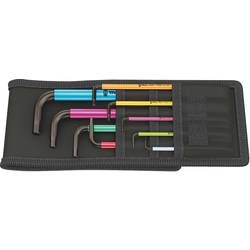 Wera 950/9 Winkelschraubendreher-Set 5/64 Zoll, 3/32 Zoll, 1/8 Zoll, 5/32 Zoll, 3/16 Zoll, 7/32 Zoll, 1/4 Zoll, 5/16