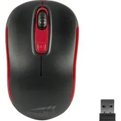 SpeedLink CEPTICA Maus Funk Optisch Schwarz, Rot 3 Tasten 1600 dpi