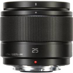 Panasonic - Lumix G 25mm f/1.7 Hybridobjektiv schwarz, One Size