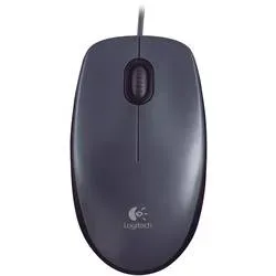 Logitech M90 Maus USB Optisch Schwarz 2 Tasten 1000 dpi
