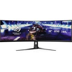 ASUS, Asus Curved-Gaming-Monitor "ASUS XG49VQ 49 Curved 3840x1080, VA, 0,88125" 123,97 cm/49 ″ 3840 x 1080 px 4 Reaktionszeit 144 Hz
