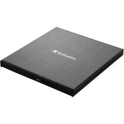 Verbatim External Ultra HD 4K Blu-ray Brenner Extern 4K-Videounterstützung Retail USB-C® (USB 3.2 Gen 1) Schwarz