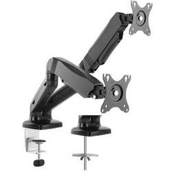 IB-MS304-T, Monitorständer mit Tischhalterung für zwei Monitore bis zu 27?? (68 cm)
