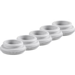 Homematic Ip, Homematic IP Smart-Home-Zubehör "Ventiladapter VA80 für Stellantriebe, 5 Stück (154373A2)"