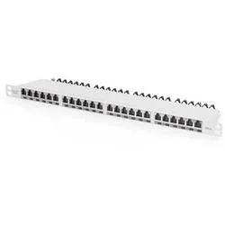Digitus DIGITUS - CAT 6A, Klasse EA High Density Patch Panel, geschirmt 24 Port Netzwerk-Patchpanel 483 mm (19) CAT 6a,