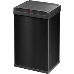 Hailo, Hailo Schwingdeckel-Abfallbox Big-Box Swing Volumen 35 l, BxHxT 340 x 500 x 260 mm Behälter schwarz