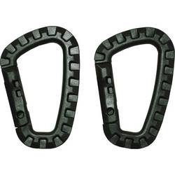 MFH - Military & Adventure 27531B Karabiner D7x85O 7 mm x 85 mm 2 St.