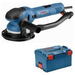 Bosch Professional Exzenterschleifer GET 75-150 230V, Zubehör, L-BOXX 0601257101 Exzenterschleifer mit Zubehör 750 W