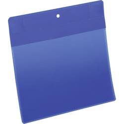 DURABLE, Durable Magnetische Kennzeichnungstasche 174607 Dunkelblau A5 Querformat 223 x 218 mm 10 Stück
