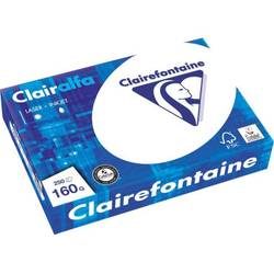 Clairefontaine, Clairefontaine Clairalfa  DIN A4 Druckerpapier Weiß 160 g/m² Glatt 250 Blatt