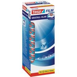 tesa, tesa Klebefilm tesafilm Kristall-Klar 58259 Transparent 15 mm (B) x 33 m (L) PP (Polypropylen) 10 Rollen
