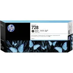 HP Druckerpatrone 728 Original Matt Schwarz 300 ml F9J68A 1 St.
