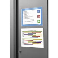 magnetoplan, MAGNETOPLAN Magnetofix Sichttaschen A4 1120100 weiss quer