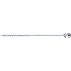 Fischer 670474 Power-Fast II Spanplattenschraube 6 mm 300 mm T-Profil Stahl galvanisch verzinkt 25 St.
