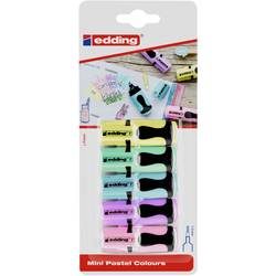edding, EDDING Textmarker mini 7 1-3mm 4-7-51099-00 Pastell 5 St&uuml;ck