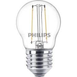 Philips LED 76329900 LED EEK F (A - G) E27 Tropfenform 2 W = 25 W Warmweiß (Ø x L) 4.5 cm x 7.8 cm 1 St.