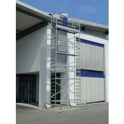 MUNK Günzburger Steigtechnik 156845 Rollgerüst Montage ohne Werkzeug Arbeitshöhe (max.): 10.5 m