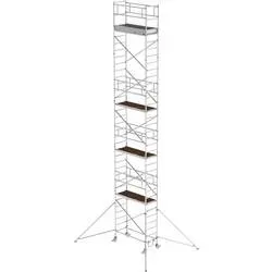 MUNK Günzburger Steigtechnik 154946 Rollgerüst Montage ohne Werkzeug Arbeitshöhe (max.): 11.4 m