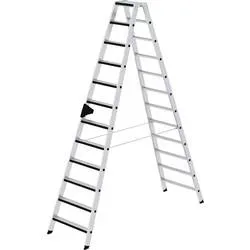MUNK Günzburger Steigtechnik 42224 Stufen-Stehleiter Arbeitshöhe (max.): 4.5 m