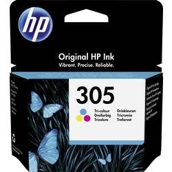 HP, HP 305 Original Tintenpatrone 3YM60AE Cyan, Magenta, Gelb