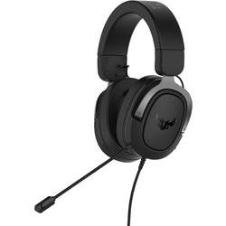 Asus TUF H3 Over Ear Headset kabelgebunden 7.1 Surround Gun Metall Gaming