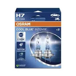 Osram Automotive 4062172387538 Halogen Leuchtmittel COOL BLUE® INTENSE H7 55 W 12 V