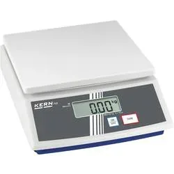Kern FCE30K10N Tischwaage FCE 30K10N Wägebereich (max.) 30 kg Ablesbarkeit 10 g über Steckernetzteil Mehrfarbig
